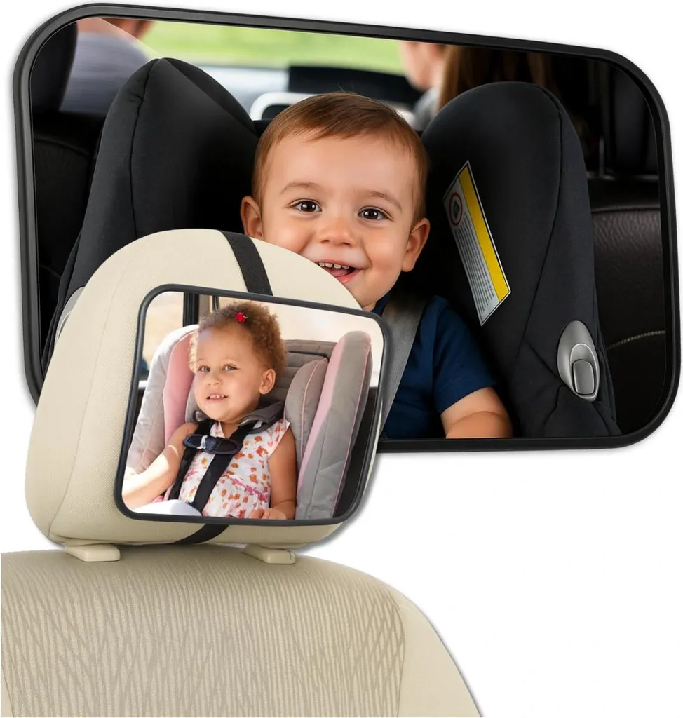Specchietto EDIBAZZAR per Seggiolino Auto | La Scelta delle Mamme