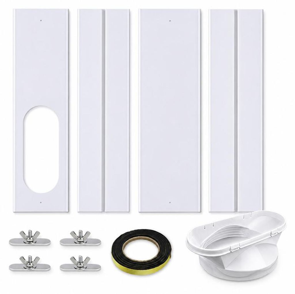 Fensterabdichtung Klimaanlage 150 mm, Fensterkit mit 4 Produktbild 