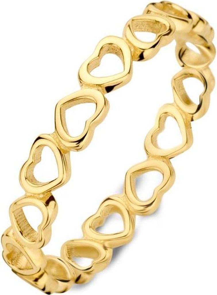 Jackie Gold Jackie JKR23.312 Dames Ring Goud - 4mm JKR23.312 Damenring, Ringgröße:54