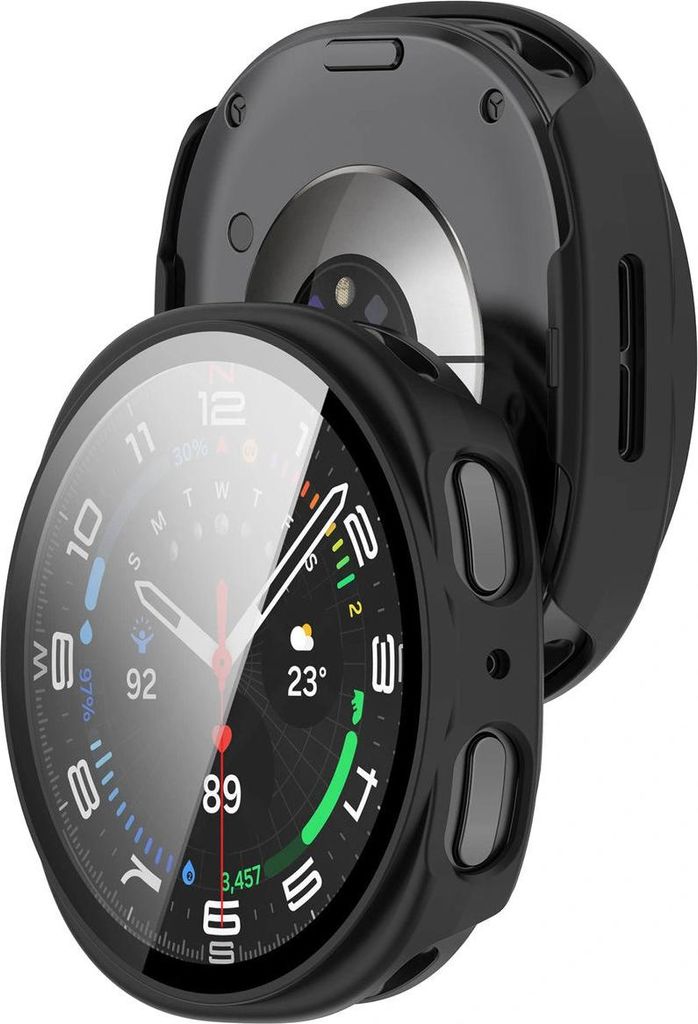 Schutzhülle mit Glas für Samsung Galaxy Watch 8 44 mm, Produktbild 