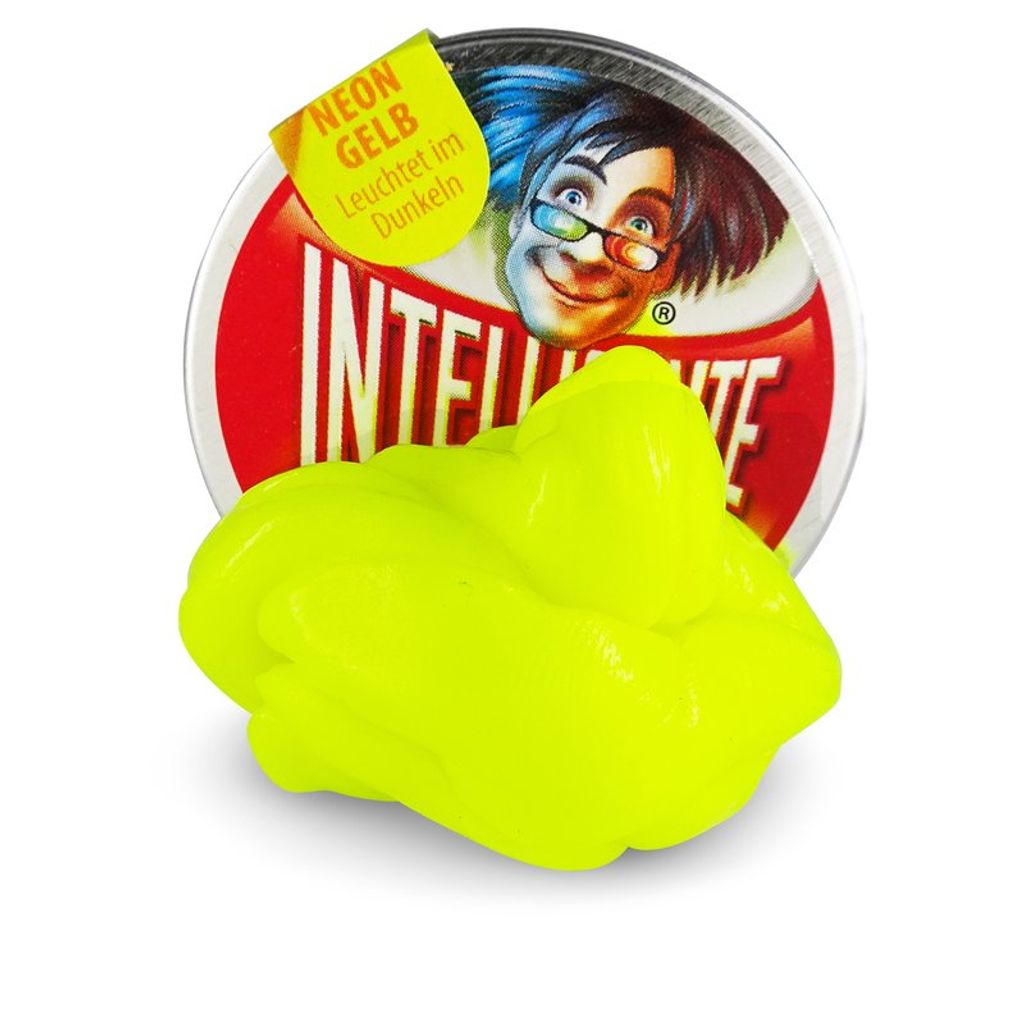 Trendhaus Handelsgesellschaft Intelligente Knete - Klein Neon Gelb 5