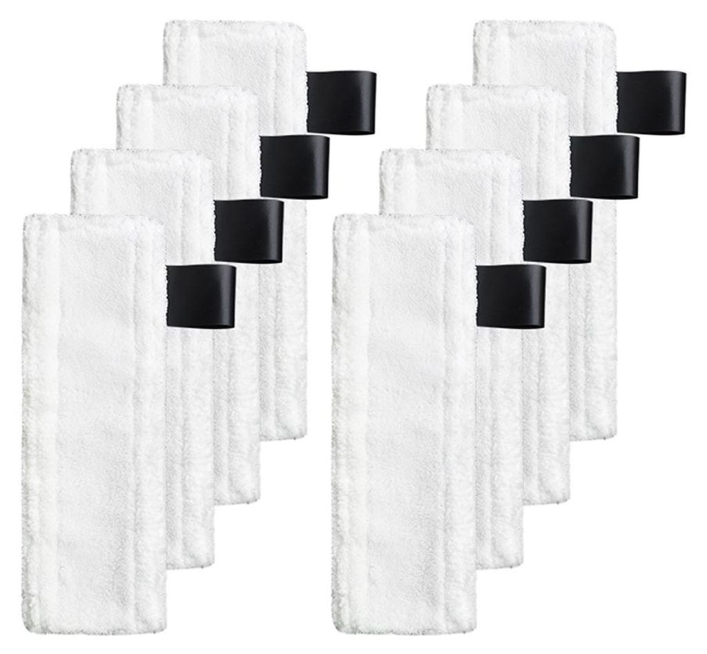 Set mit 8 Mikrofasertüchern, kompatibel mit Kärcher EasyFix SC2, SC3, SC4, SC5 Dampfreinigern
