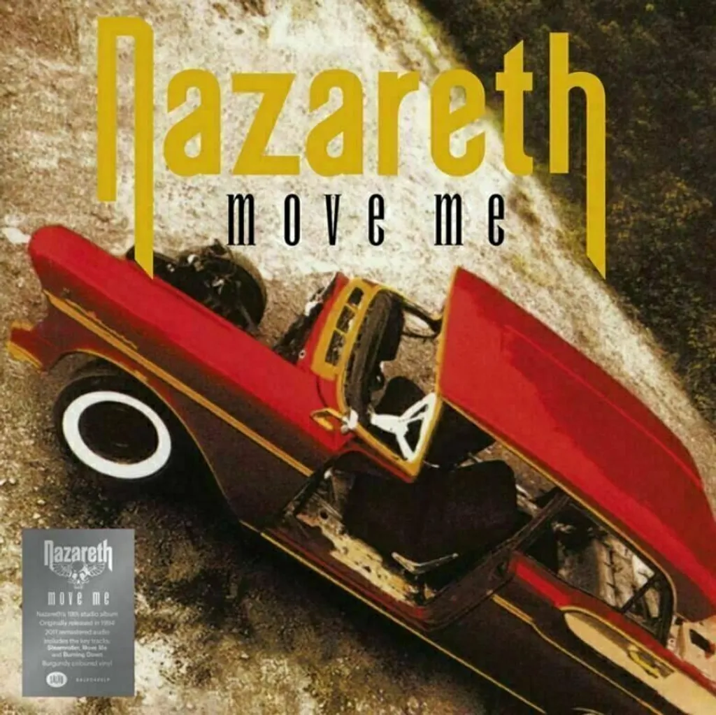 Nazareth Move Me LP vinyle bordeaux sans craquement son remaster