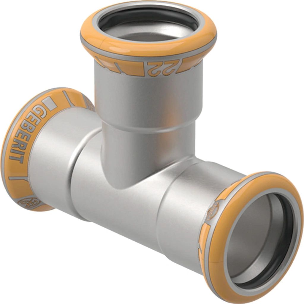 Geberit GE Mapress Therm, T-Stk., egal, d18mm, NPW, 1 Stk.