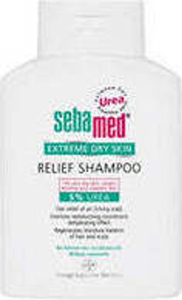 SEBAMED Extreme Dry Skin Relief Treatment Shampoo with 5% Urea for Dry Itchy Scalp 200mL
