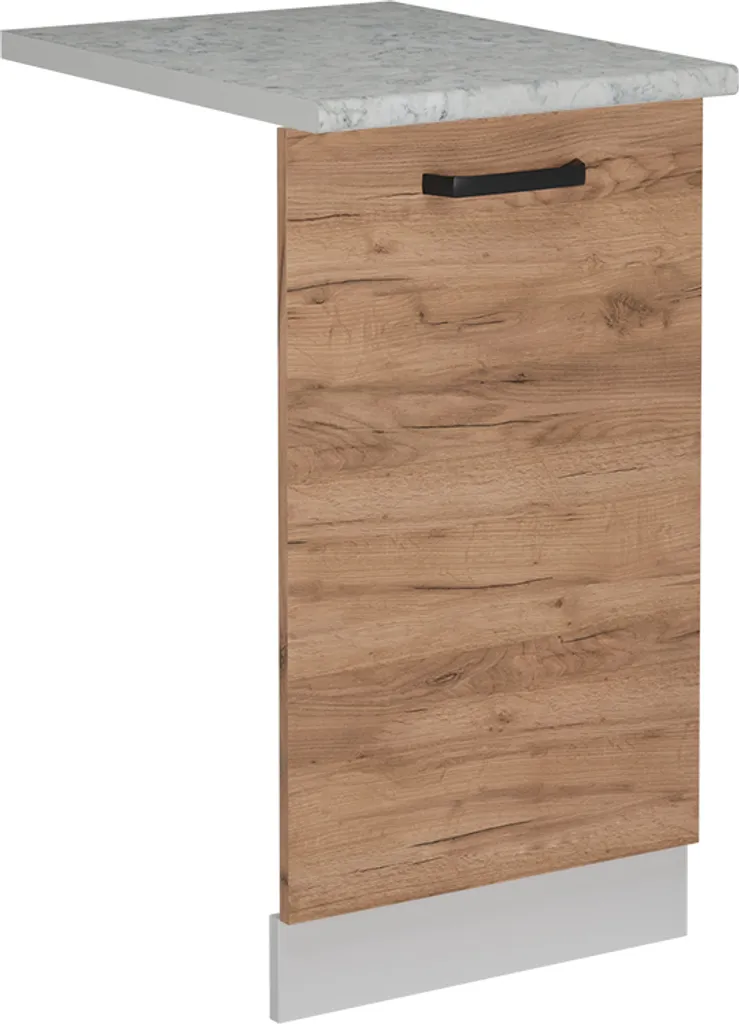 Pannello Lavastoviglie 45 cm Vicco R-Line Marmo Bianco - Design Moderno