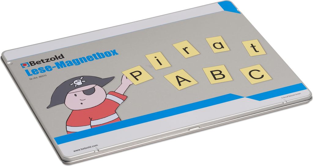 Betzold, Lesemagnetbox, Lesen lernen, Kinder, Buchstaben, Produktbild 2
