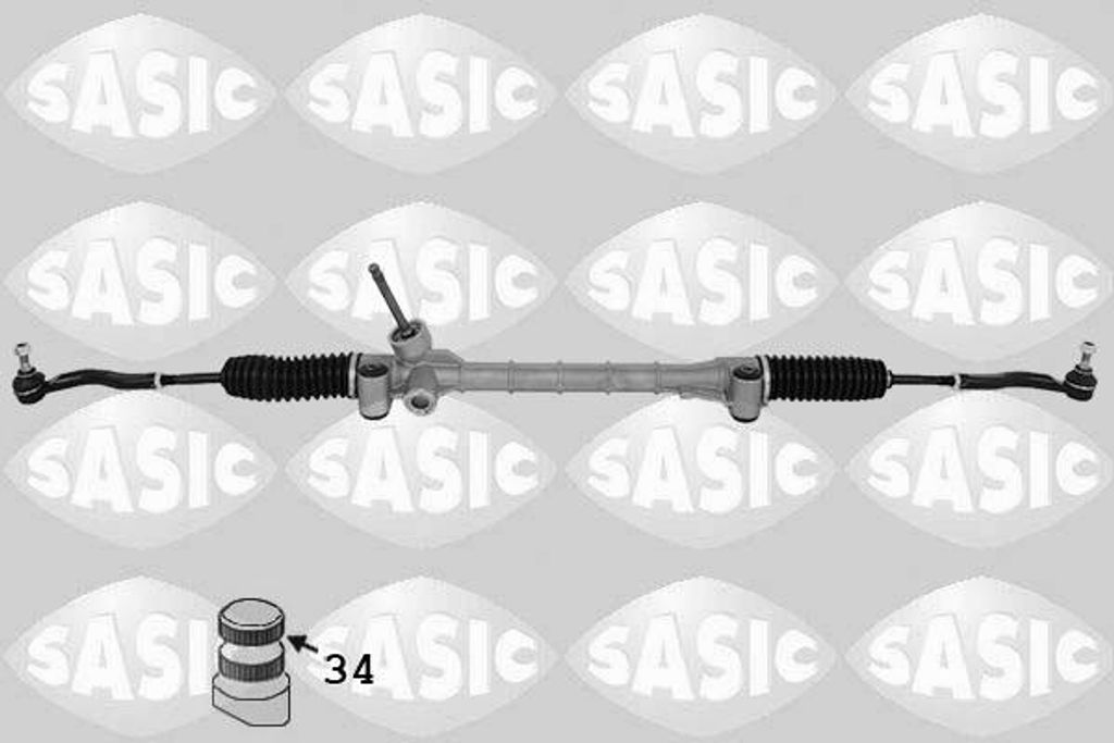 SASIC 7376013 Lenkgetriebe für TOYOTA Yaris Schrägheck (P9)