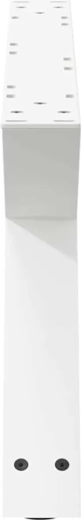 Gambe Acciaio Bianco per Tavolini 70x30 cm - Solide e Regolabili - 6