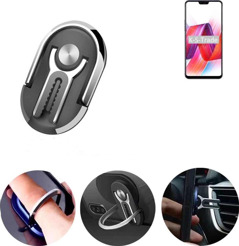 K-S-Trade 3in1 Smartphone-Ring Handy-Ring kompatibel mit Produktbild 