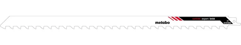 Lame de scie sabre Metabo S2041HM 400mm carbure 631819000 pour brique
