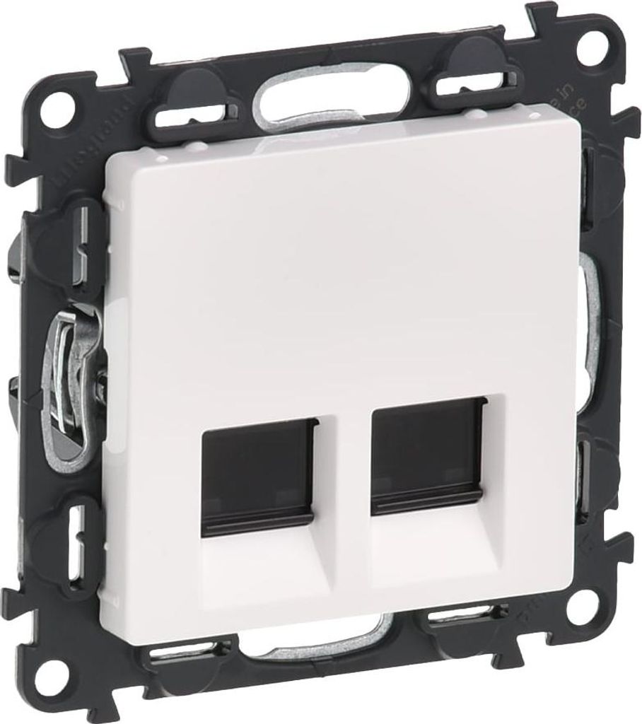 Presa 2xRJ45 Cat 5e. UTP Valena Life Legrand - Bianco Immagine del prodotto 