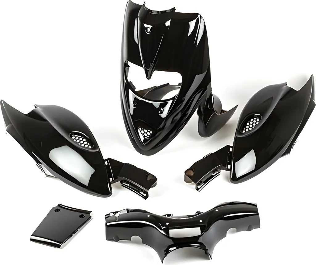 Kit carénage Str8 5 pièces noir pour Gilera Stalker - Look origine
