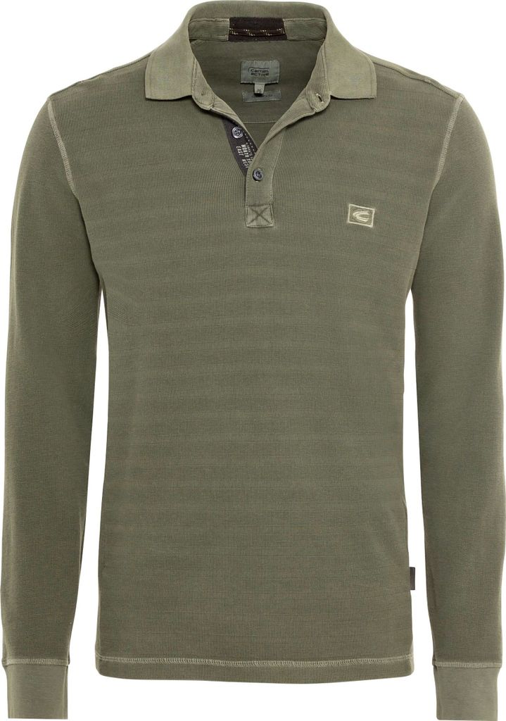 27132 Camel Active, ,  Herren langarm Polohemd Poloshirt, Produktbild 
