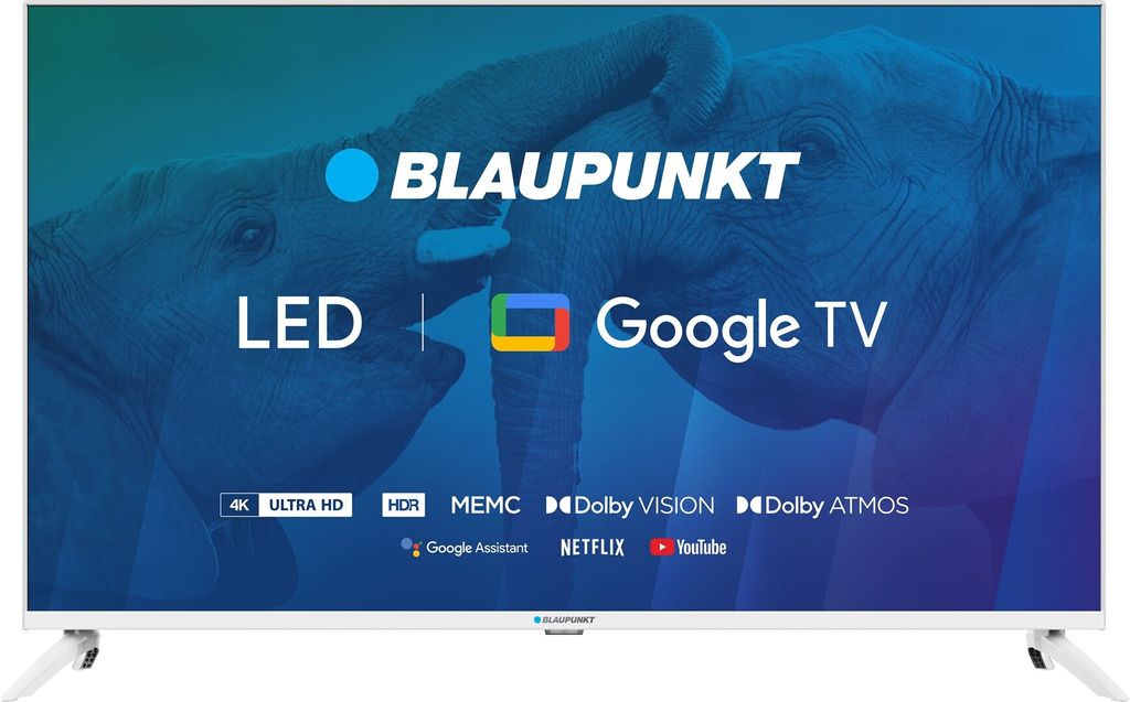Blaupunkt LED-Fernseher 43UBG6010S 43" UHD 4K Google TV Produktbild 