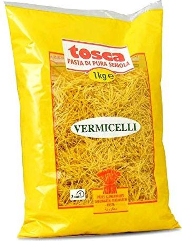 Tosca Vermicelli 1000g Beutel (Suppennudeln) - Tel Sehriye Produktbild 