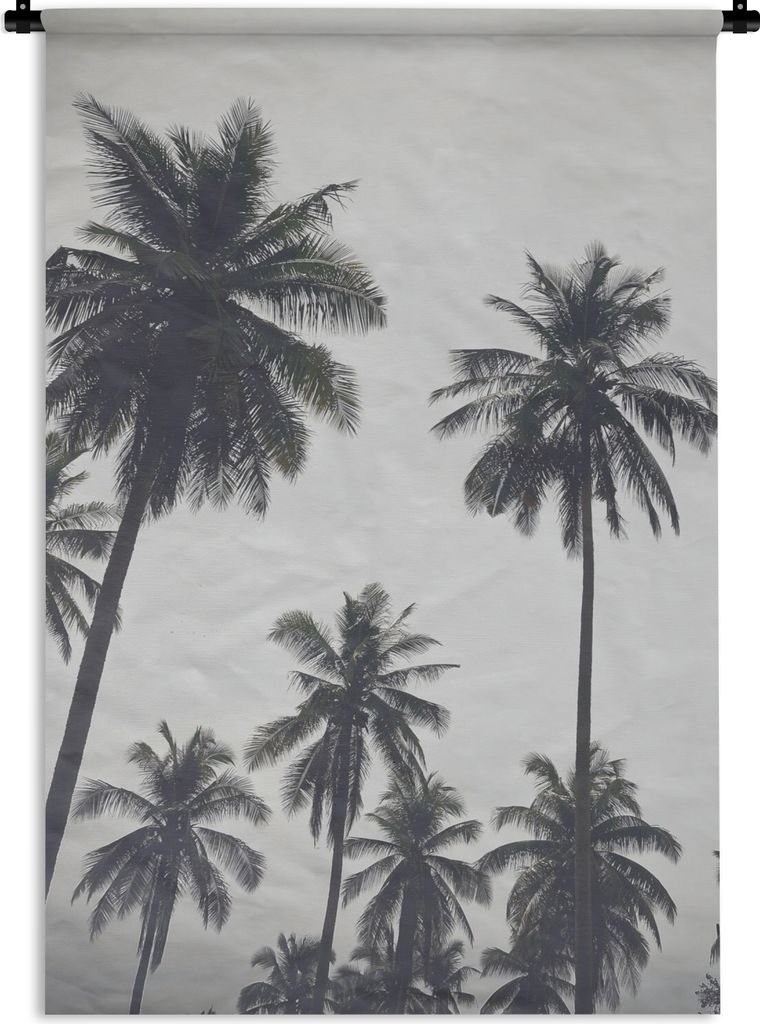 MuchoWow Wandteppich Wandbehang Palme - Tropisch - Natur 120x180 cm Tapisserie Dekoration Wandtuch - Schlafzimmer - Dekorationen für das Haus