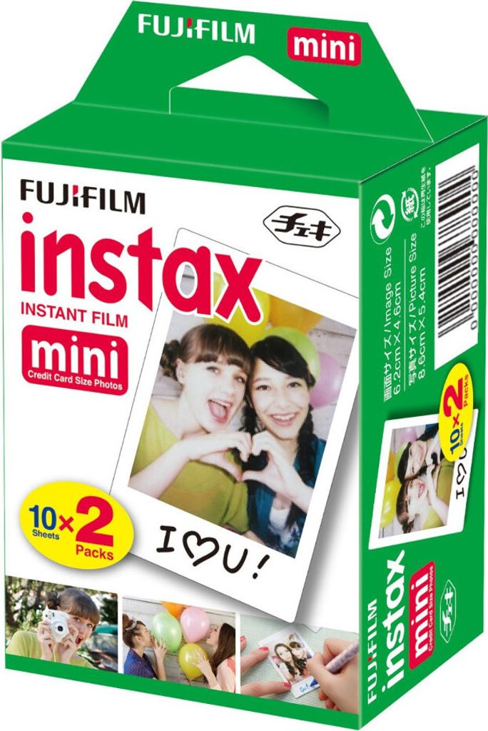 Fujifilm instax mini, insgesamt 2 Packungen mit je 10 Stück Produktbild 