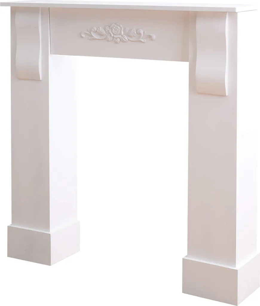 Entourage de Cheminée pour Décoration Intérieure Salon ou Chambre Blanche - 6