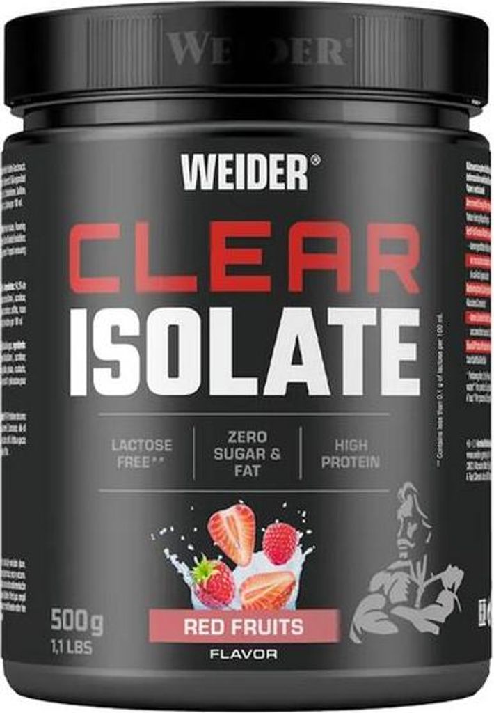 Weider Clear Isolate 500g Red Fruits Produktbild 