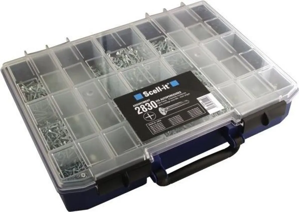 Pack de 3000 vis auto-perceuses TFC Scell-it pour pose de rails et cloisons - 2