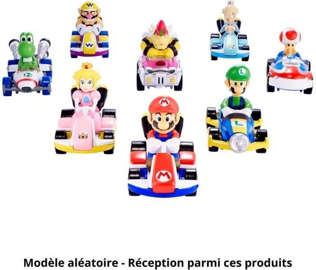 Hot Wheels Mario Kart Miniaturauto, Zufälliges Modell, 1:64 Produktbild 