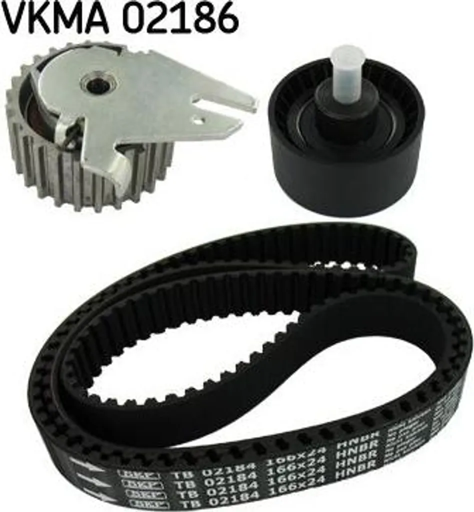 Kit courroie dentée SKF VKMA 02186 haute résistance pour Alfa Romeo 156