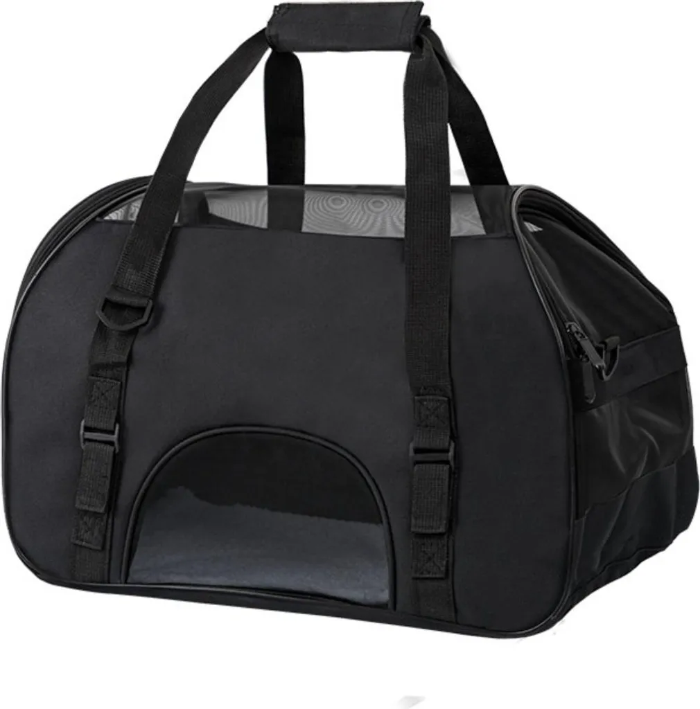 Sac Transport Animaux Maille Aérée Ultra Léger - Confort Respirant Noir