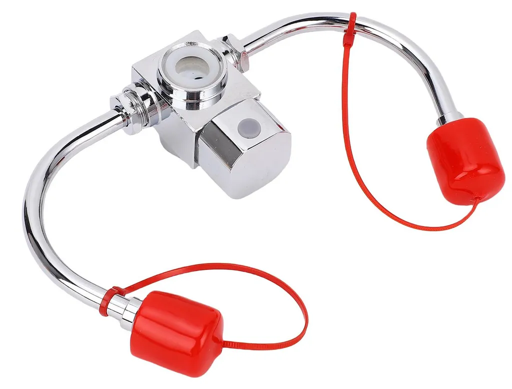 Kit lave-œil d'urgence pour robinet : solution de sécurité rapide - 10