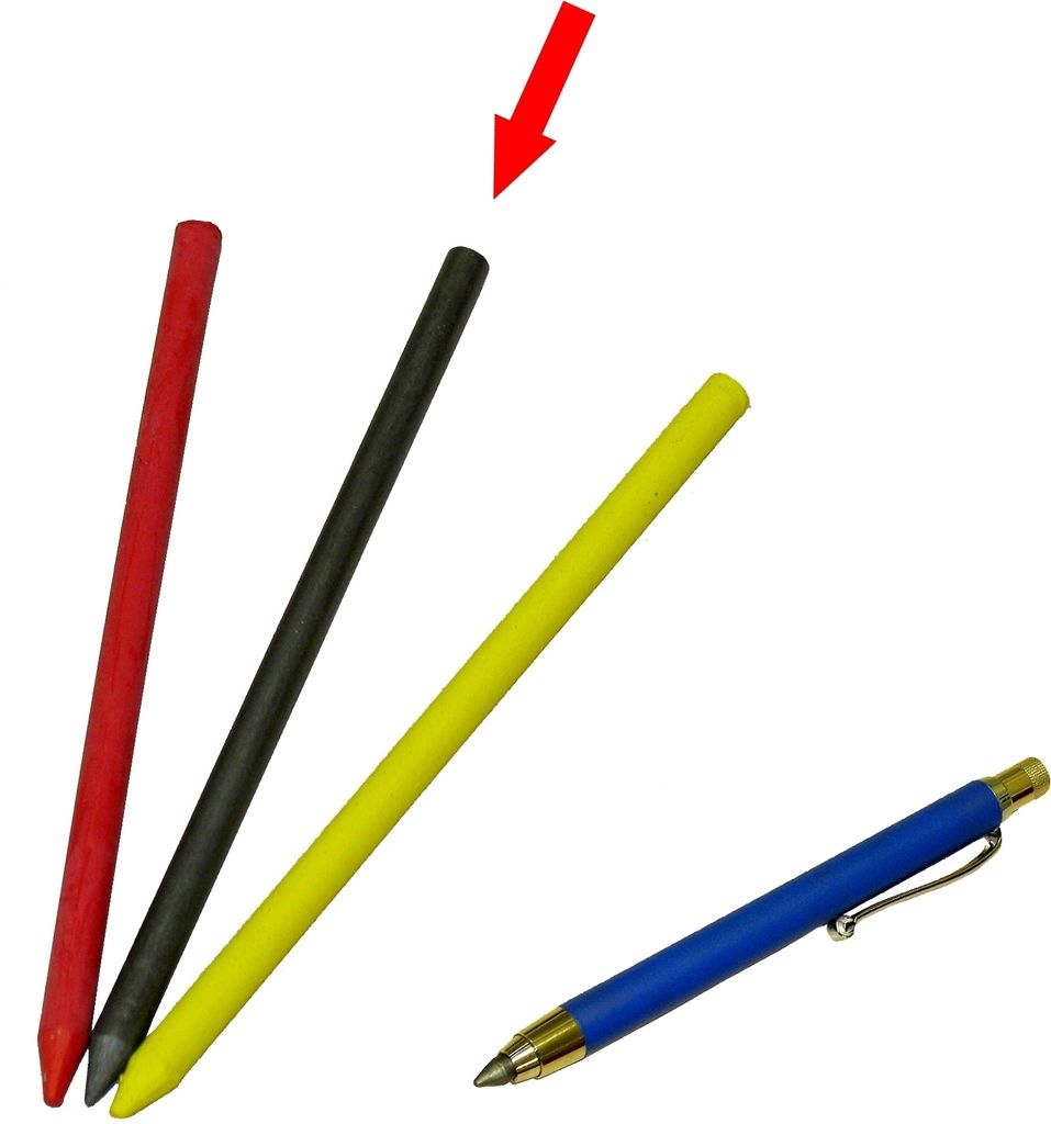 Ersatzminen für Profimarker - HB GRAPHIT / Pack a 5 Stück