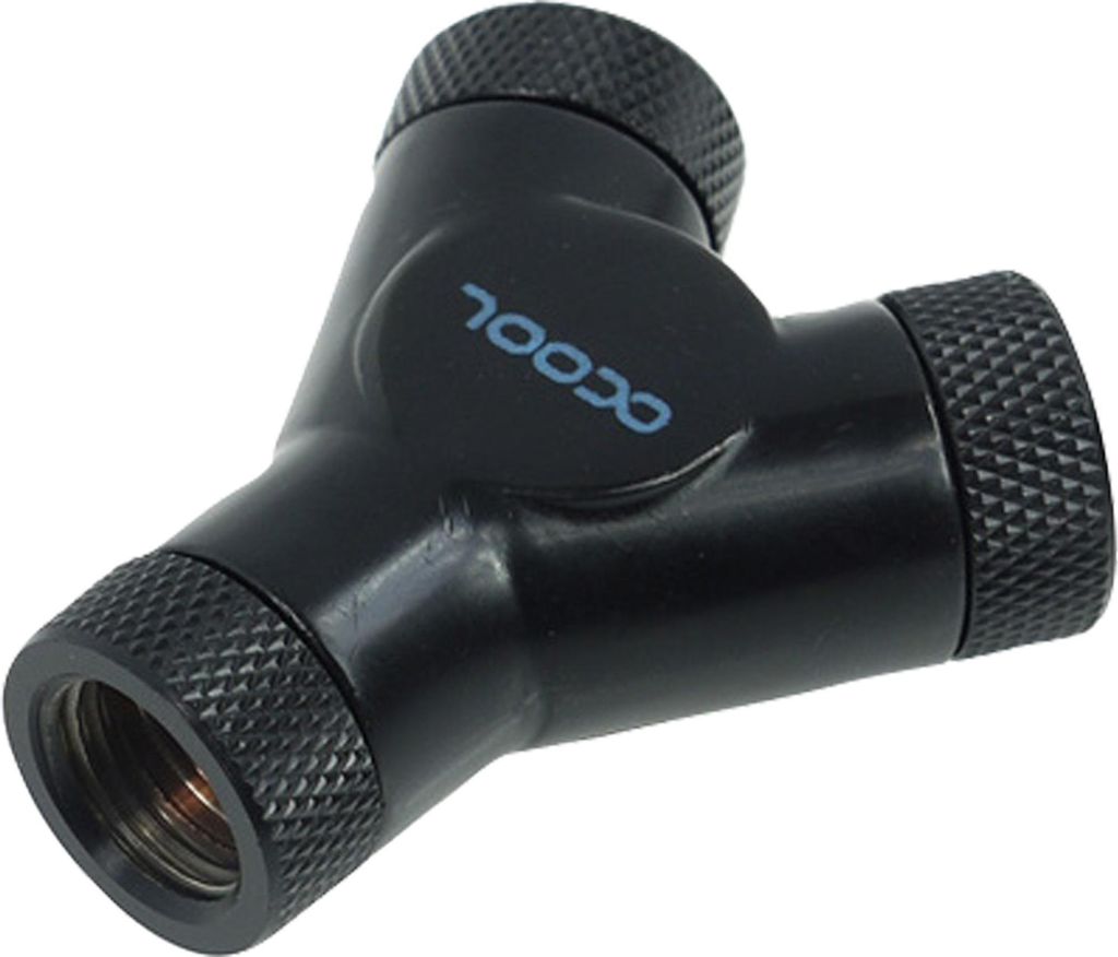 Alphacool HF Y-Verbinder - G1/4 drehbar, Verbindung
