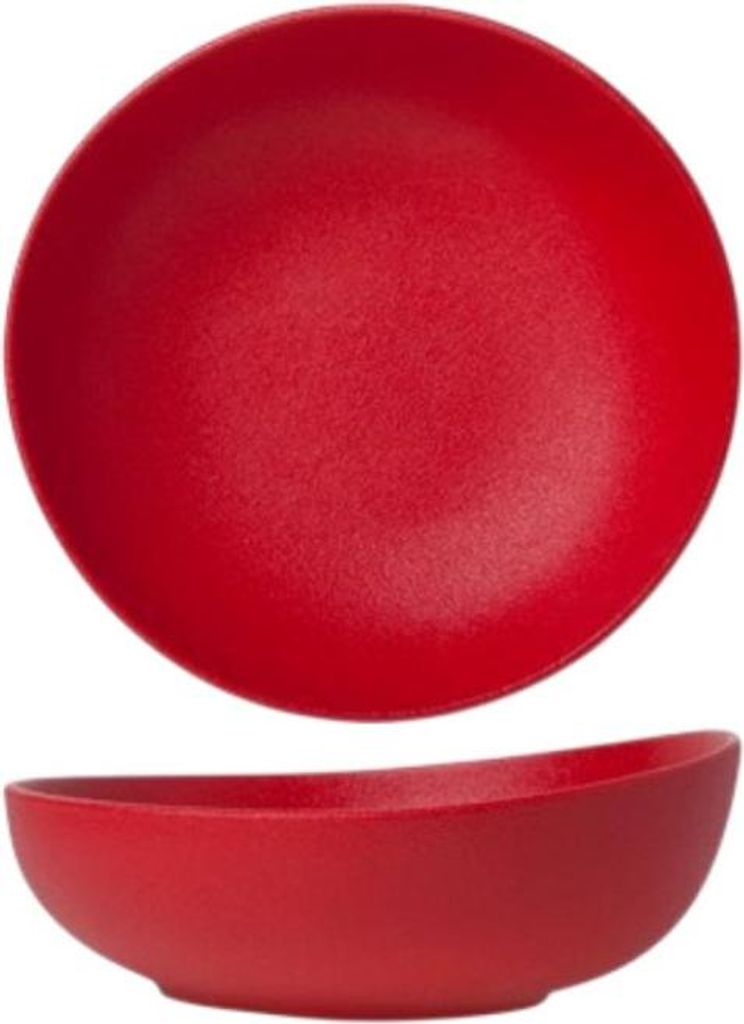 Assiette creuse Dazzle Rouge - D 20 cm Image du produit 