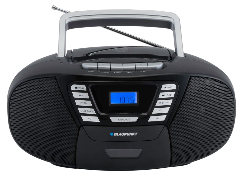 Blaupunkt Boombox mit Kassettenlaufwerk und Bluetooth Produktbild 