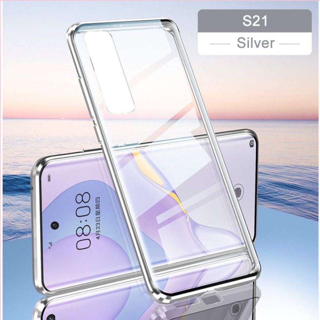 Beidseitiger 360 Grad Magnet / Glas Case