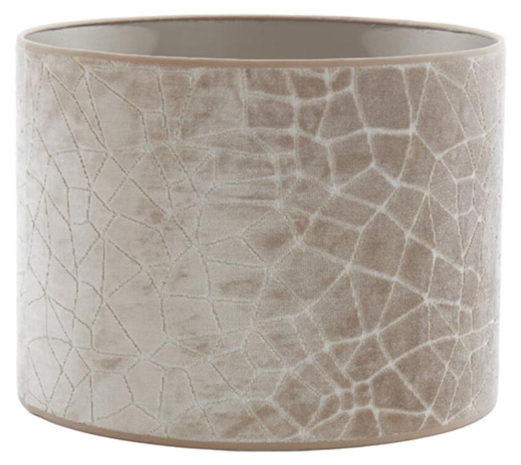 Light & Living - lampenschirm - Kassei - braun - textil - Ø 40cm - E27 - 2240816