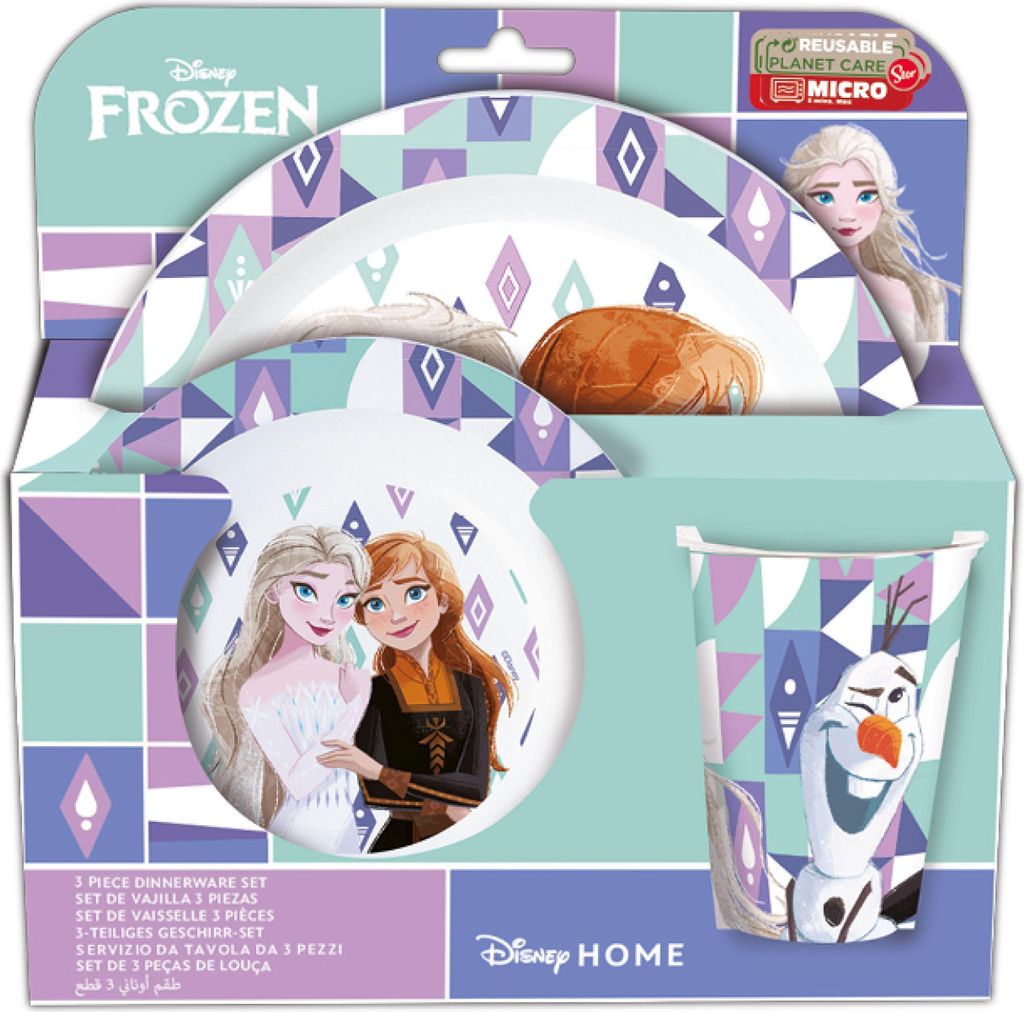 Frozen 3tlg PP Frühstückset Produktbild 