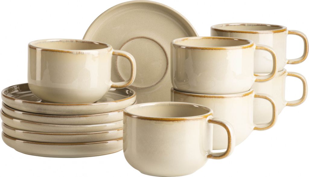 Kaffeetassen-Set, Steinzeug Kaffeetassen-Set, Steinzeug Produktbild 