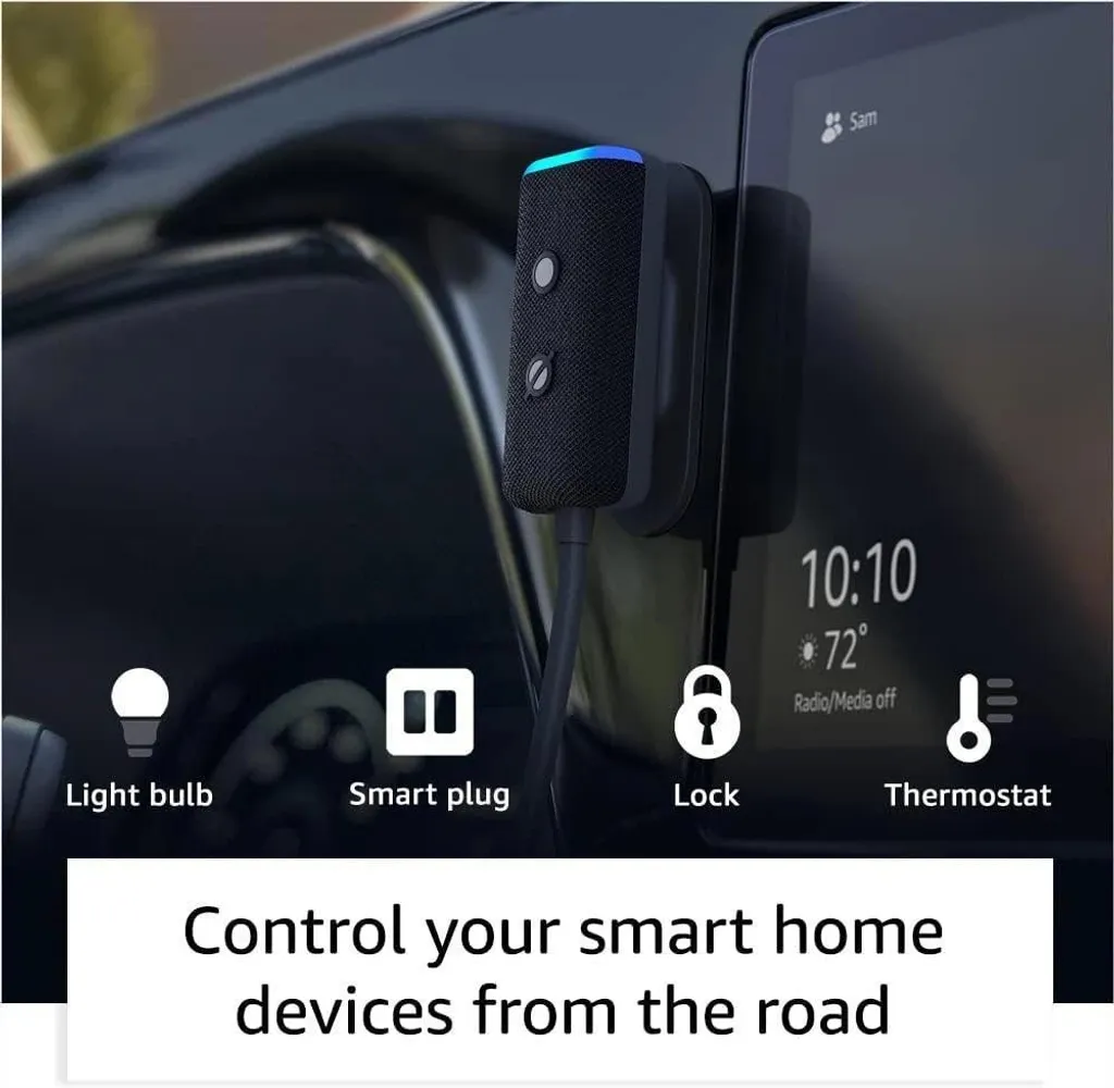Amazon Echo Auto (2e génération) - Alexa pour voiture avec MediaTek MT7697H