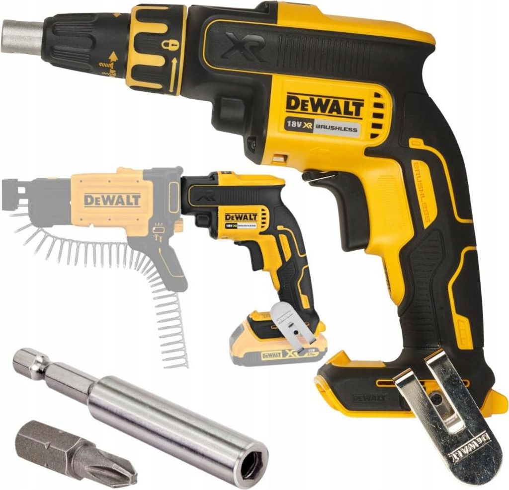 Schnurloser Bürstenloser Schrauber Dewalt Dcf620N 18V Für Gipsplatten Mit Led