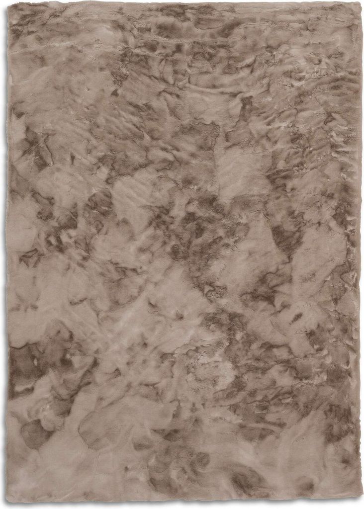 SCHÖNER WOHNEN-Kollektion Moderner Kunstfellteppich TENDER Cappuccino 120 x 180 cm