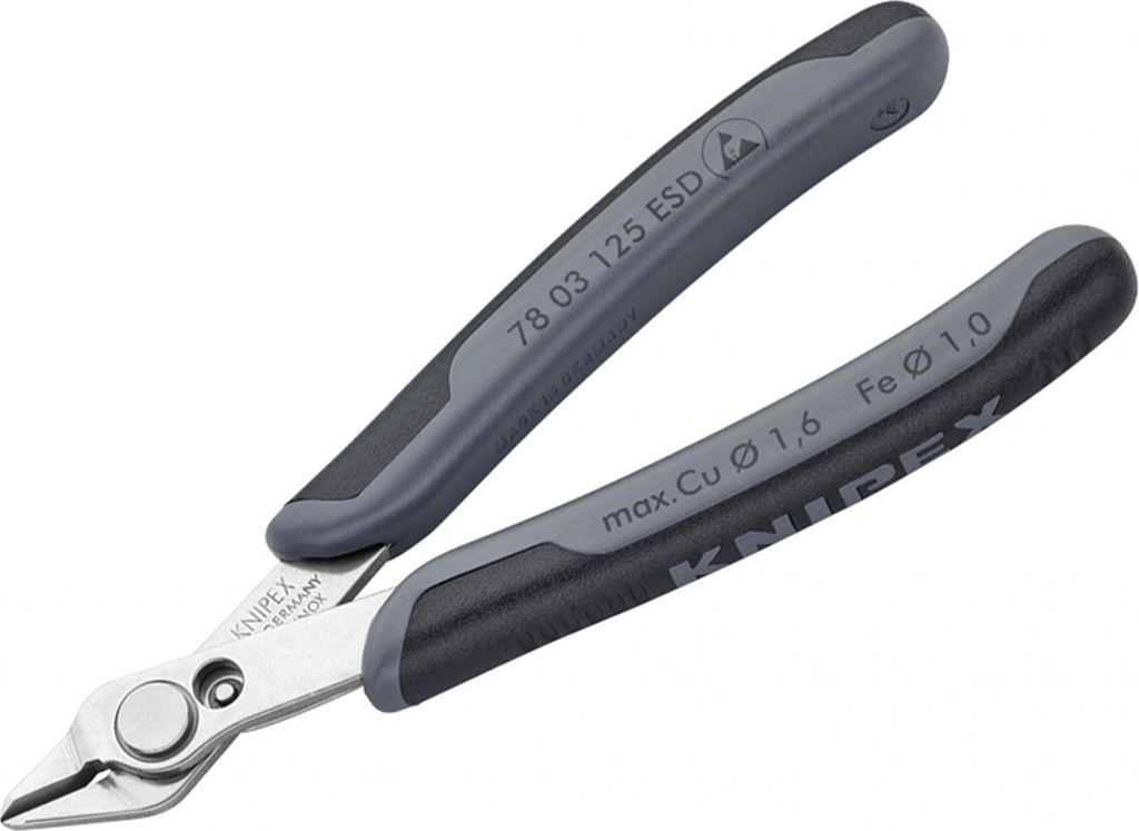Knipex 78 03 125 Esd Elektronische Superknipsen 125mm TK8292 (One Size) (Multi Colour)