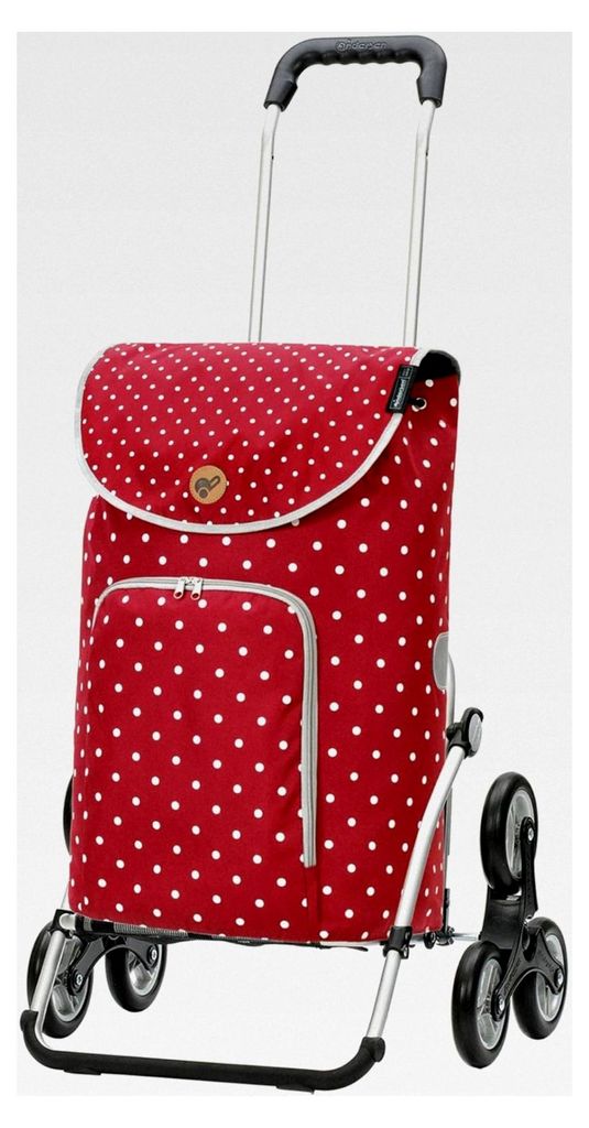 Einkaufstrolley - Treppensteiger Royal Shopper Ole rot 47 L