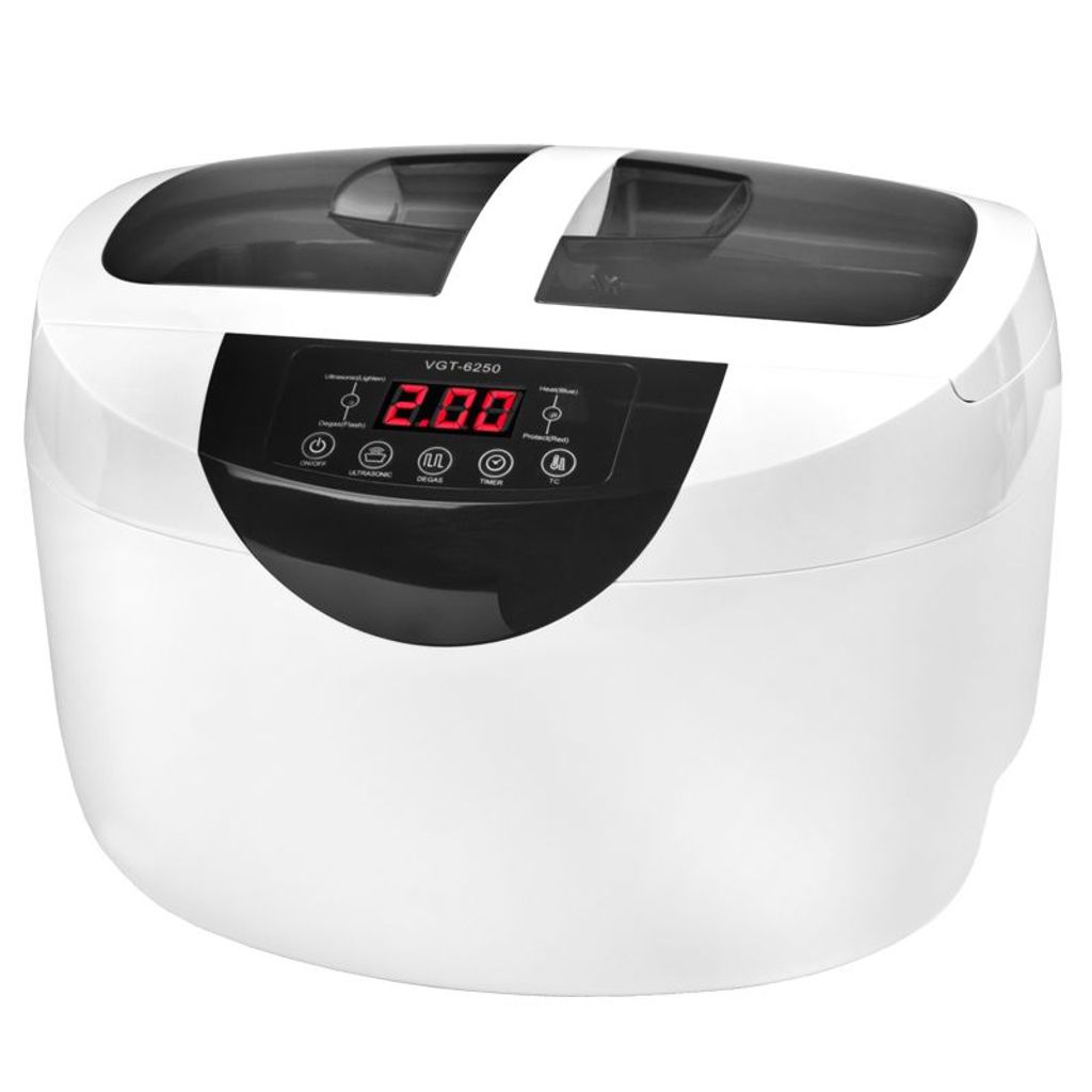 Ultraschallreiniger UC-002, 2,5 Liter, 40.000 Hz, mit Flüssigkeitserwärmung & digitaler Anzeige, 280x210x160mm