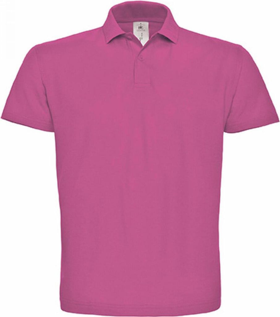 B&C PUI10 | Top Herren Poloshirt - Farbe: Fuchsia - Größe: L