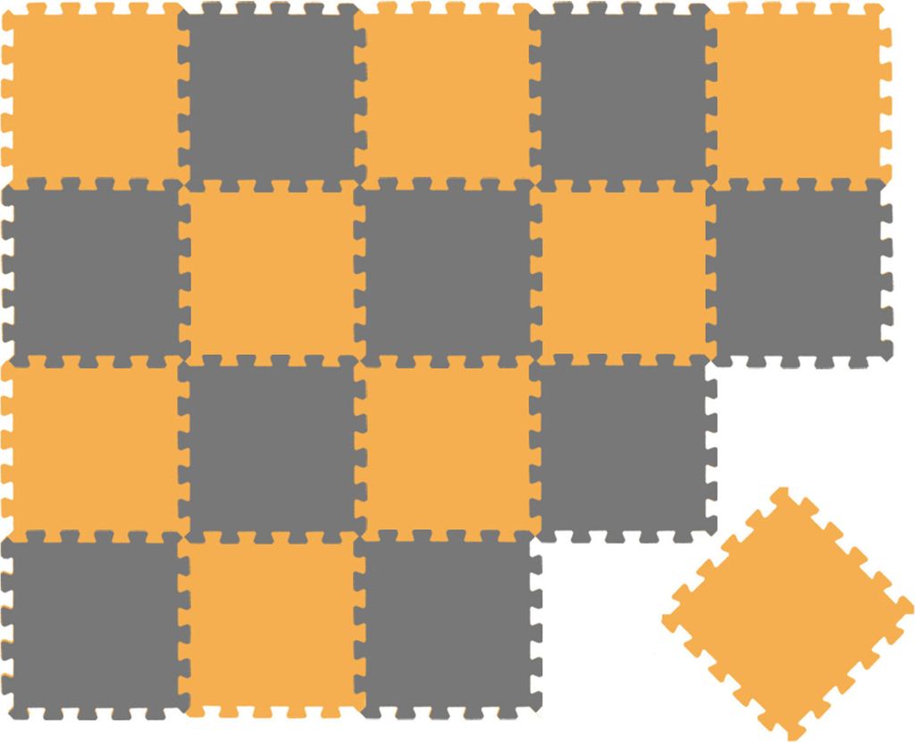 Podložka pod puzzle kombinovaná šedožlutá 16792 + 16796 18 Obrázek produktu 
