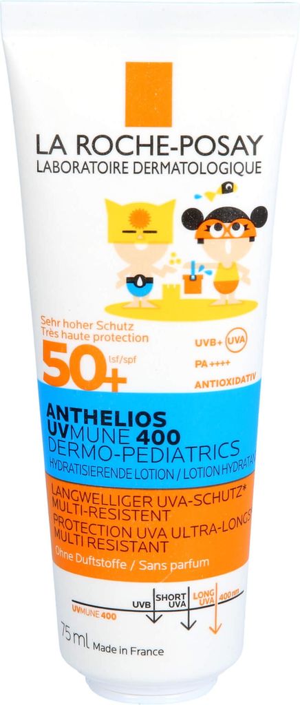 La Roche-Posay Anthelios UVMUNE 400 Dermo-Pediatrics Sonnenmilch für Kinder LSF 50+, 75 ml Creme