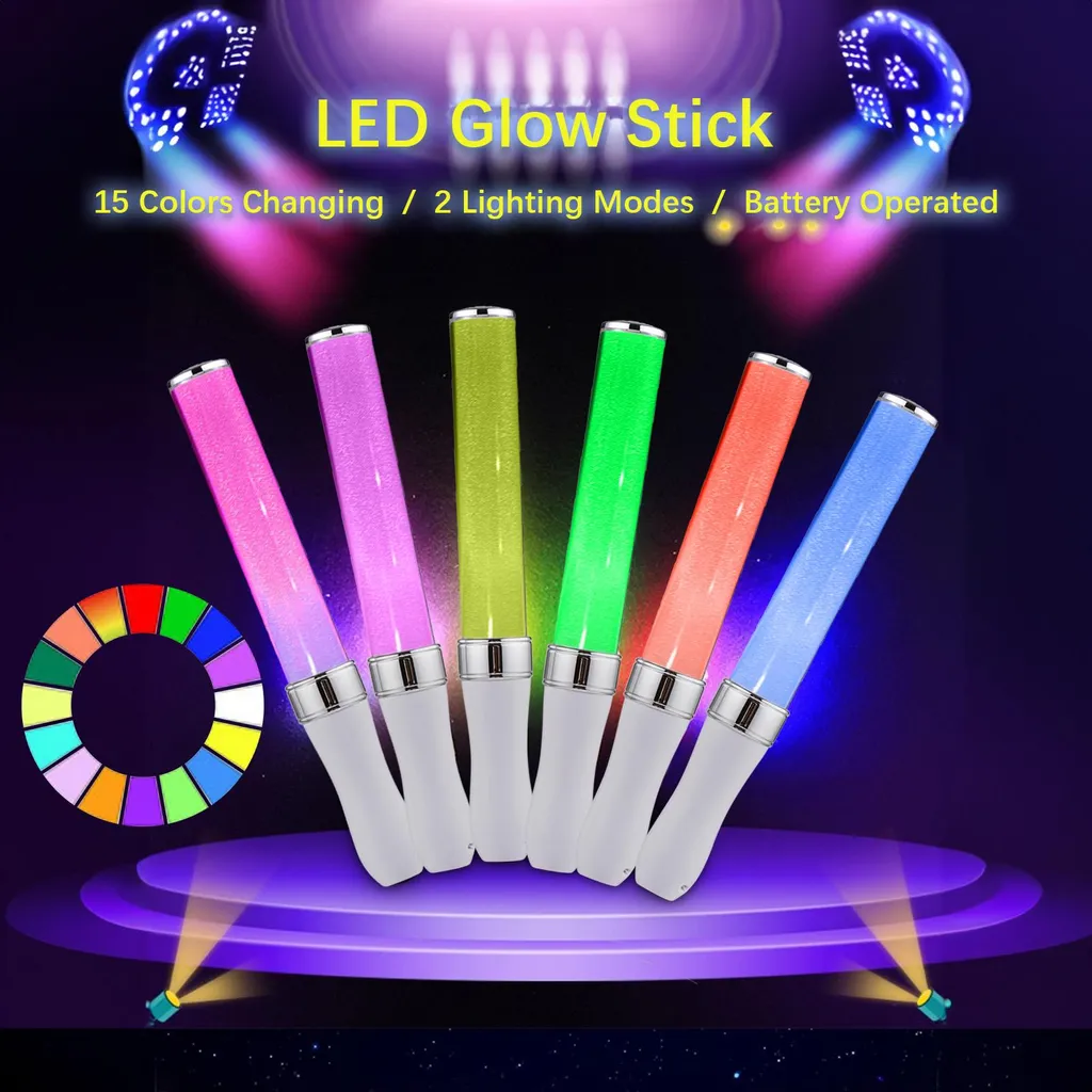 Bastone Luminoso LED Concerti 15 Colori - Lightstick Professionale per Fan