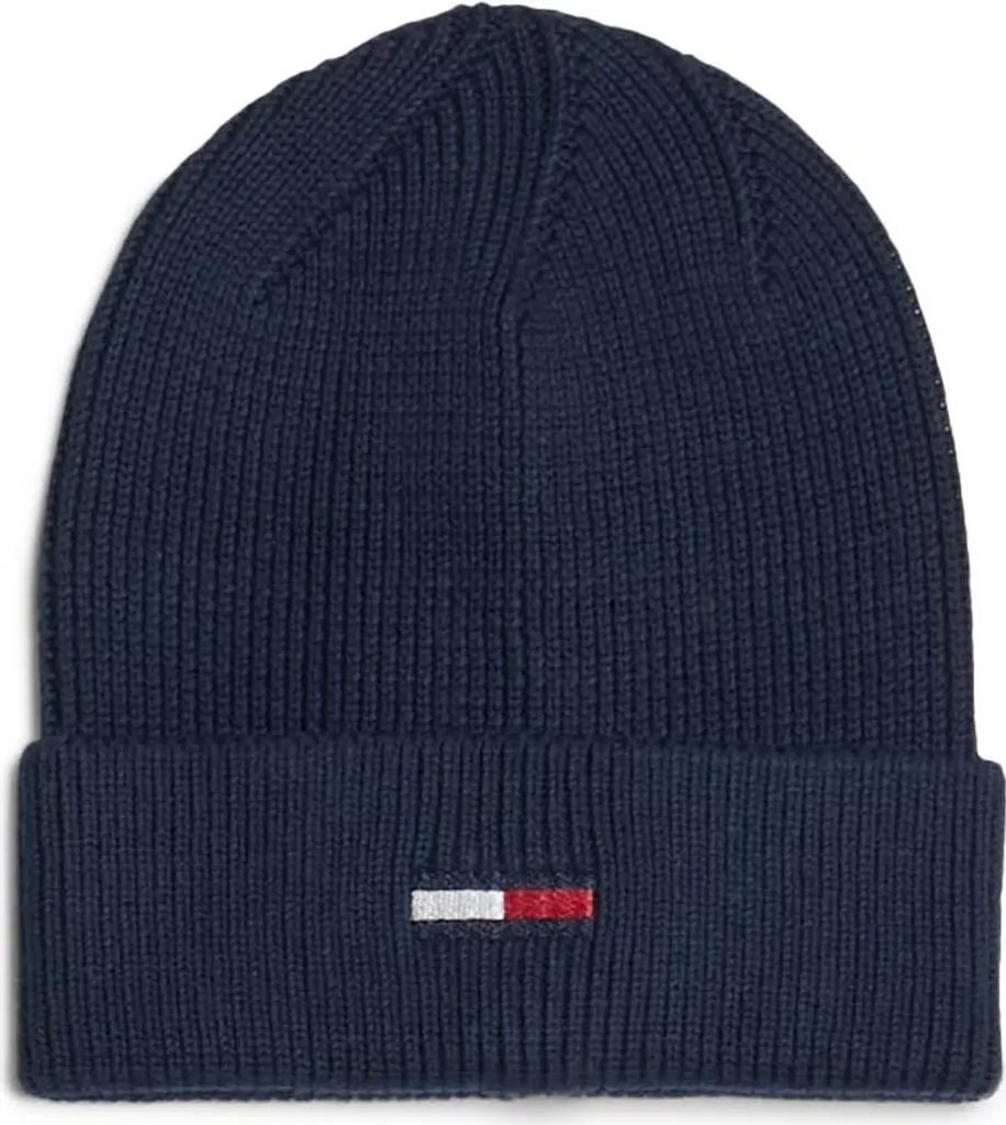 Berretto Donna Tommy Jeans Cotone - Cuffia Logo Iconica One Size