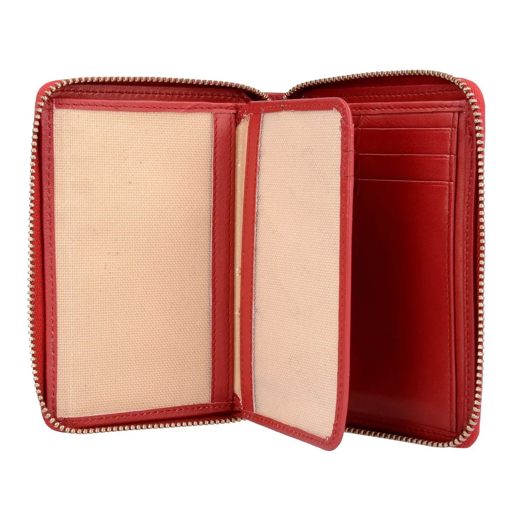 Portafoglio Esquire Helena Rosso: Il Regalo in Pelle Perfetto con RFID - 11