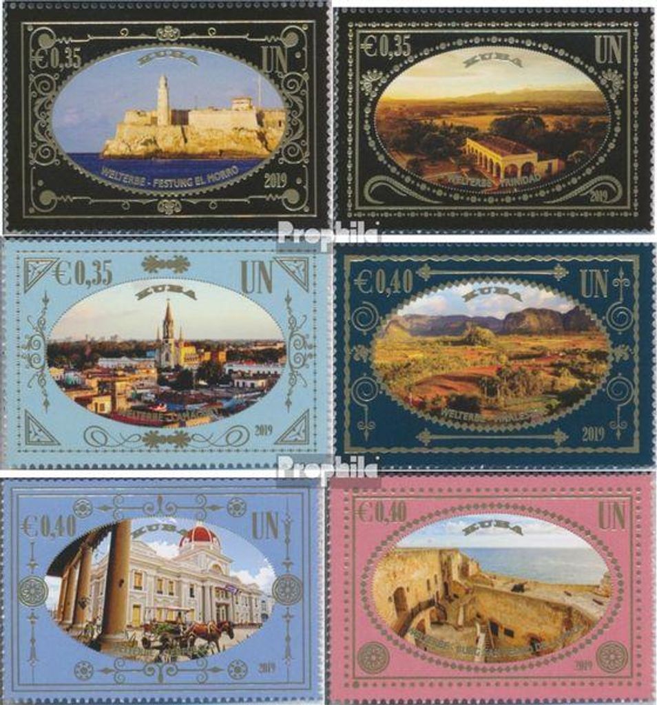 Briefmarken UNO - Wien 2019 Mi 1072-1077 (kompl.Ausg.) Produktbild 